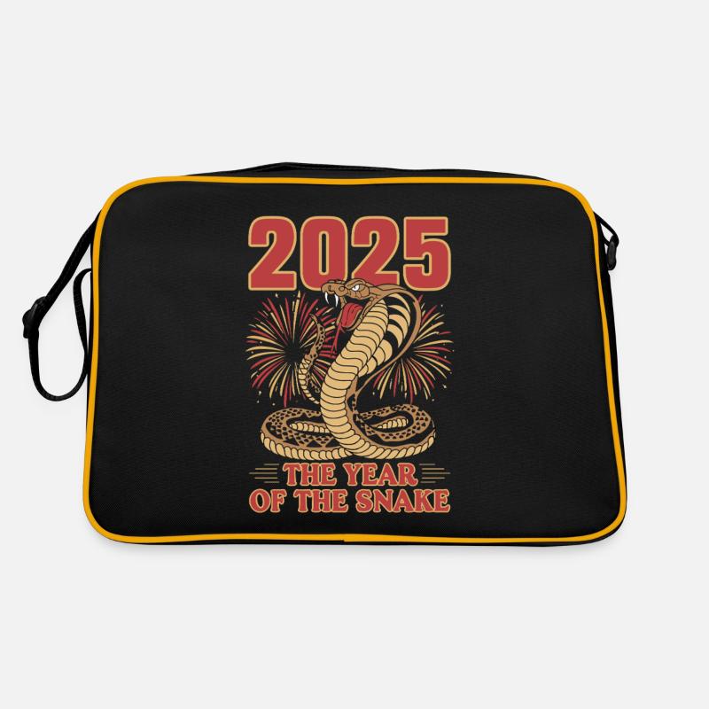 2025 Serpent Année De L’inspiration Serpent Sac Retro