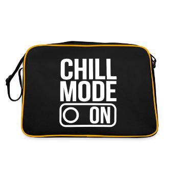 Chill Mode On Relaxation Fashion for Every Occasion - Retro Bag - black/gold - Back