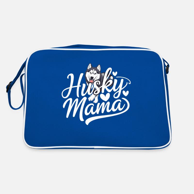 Husky Mama - Compagnon affectueux pour husky Sac Retro