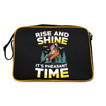 Aventure de chasse à la dinde : Je veux juste chasser la dinde - Sac Retro - noir/or - Dos