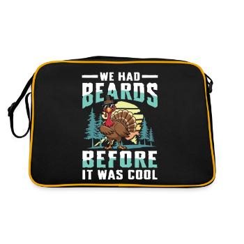 Aventure de chasse à la dinde : Je veux juste chasser la dinde - Sac Retro - noir/or - Dos