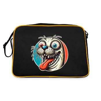 Sceau d’étanchéité - Sac Retro - noir/or - Dos