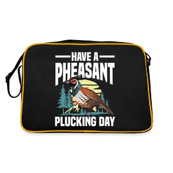 Aventure de chasse à la dinde : Je veux juste chasser la dinde - Sac Retro - noir/or - Dos