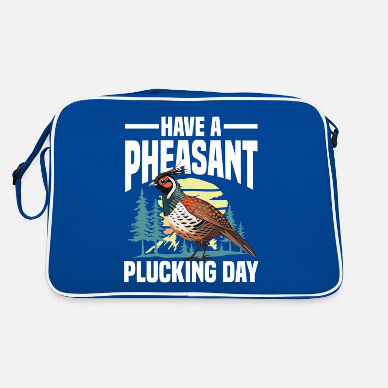 Truthahnjagd Abenteuer: Ich Will Nur Putenjagd Retro Tasche