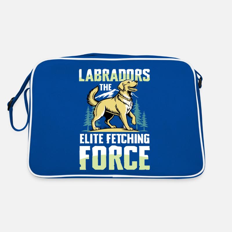 Jagd Mit Labrador Retro Tasche