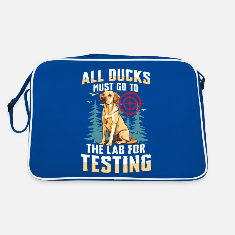 Jagd Mit Labrador Retro Tasche
