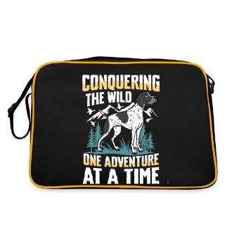 Conquest of the Wilderness An Adventure After the - Retro Bag - black/gold - Back