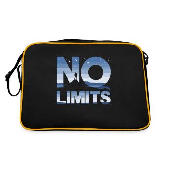 Randonnée sans limites pour les randonneurs Sommets des montagnes - Sac Retro - noir/or - Dos