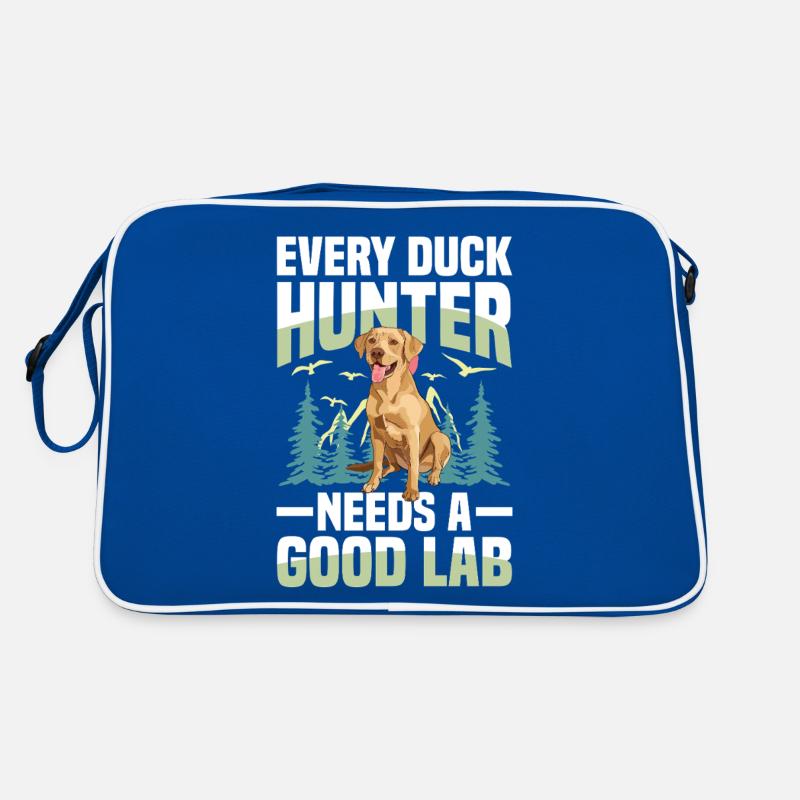 Jagd Mit Labrador Retro Tasche