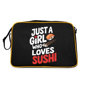 Sushi - Sac Retro - noir/or - Dos