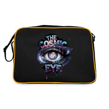 The Cosmic Eye Street Art Vision Cosmic - Retro Bag - black/gold - Back