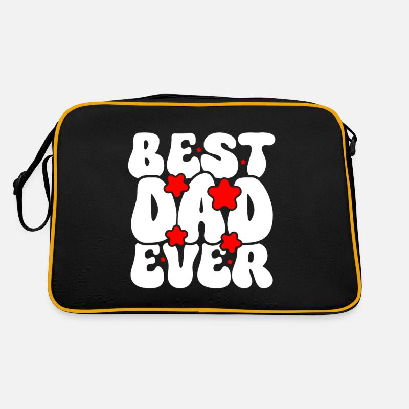 Best Dad Ever Retro Tasche
