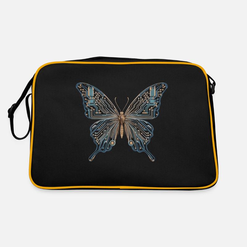 Butterfly Code : Cyber beauté de la nature et Sac Retro