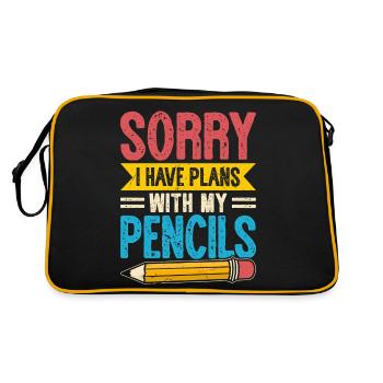 Architect - Retro Bag - black/gold - Back