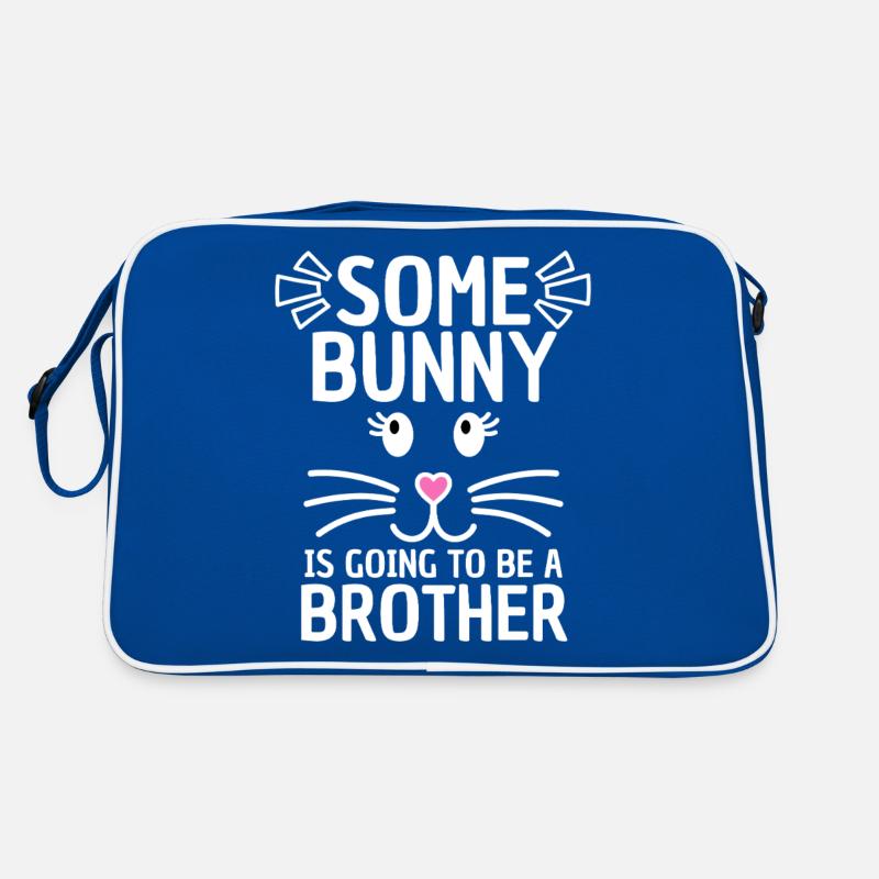 Funny Easter Saying Brother Easter Retro Bag