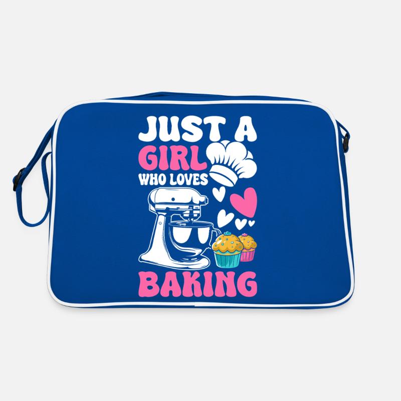 Backen Bäcker Bäckerei Retro Tasche