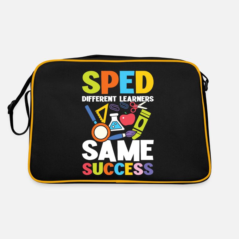 Éducation spéciale Différents apprenants de la même Sac Retro