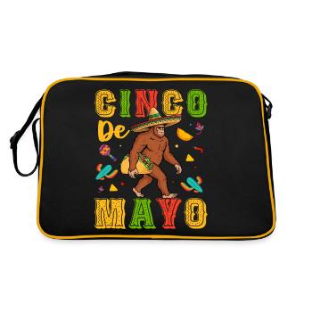 Cino De Mayo - Sac Retro - noir/or - Dos