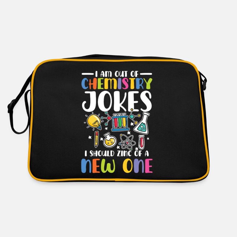 Chemistry Jokes: STEM Education for School Retro Bag