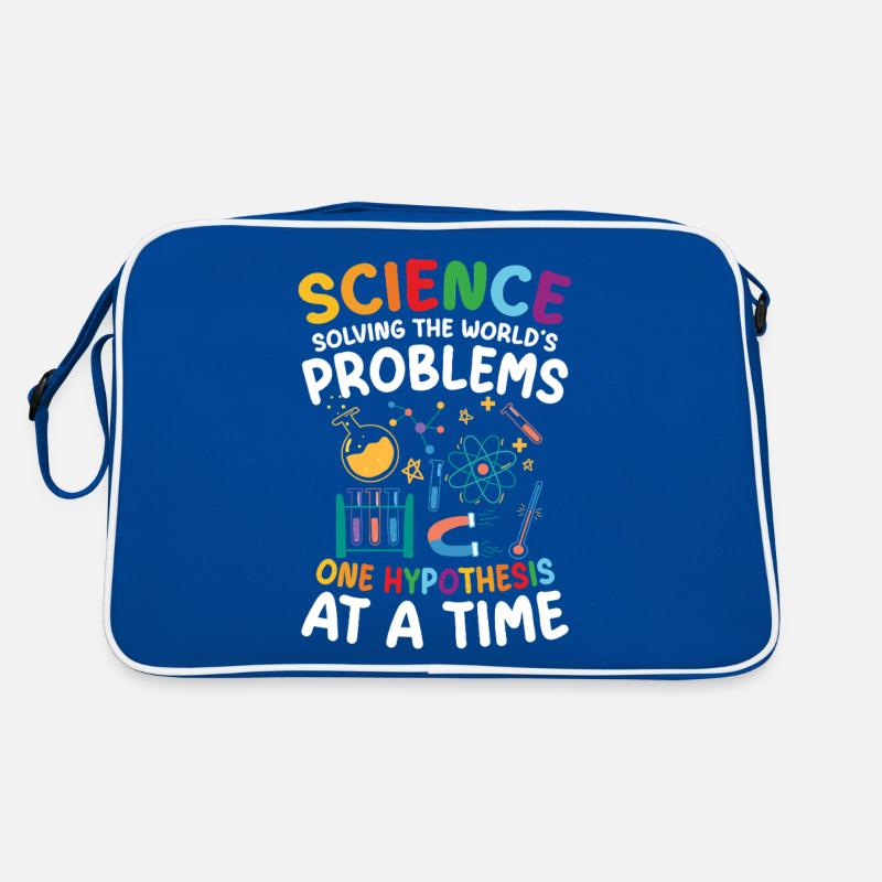 Natural sciences help solve world problems Retro Bag
