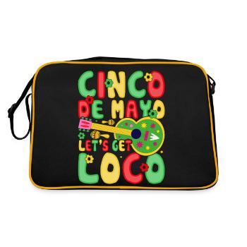 Cinco De Mayo - Sac Retro - noir/or - Dos