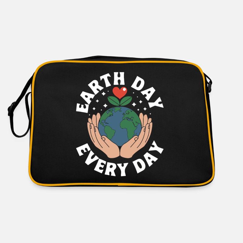 Earth Day Retro Tasche