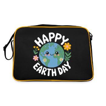 Jour de la Terre - Sac Retro - noir/or - Dos