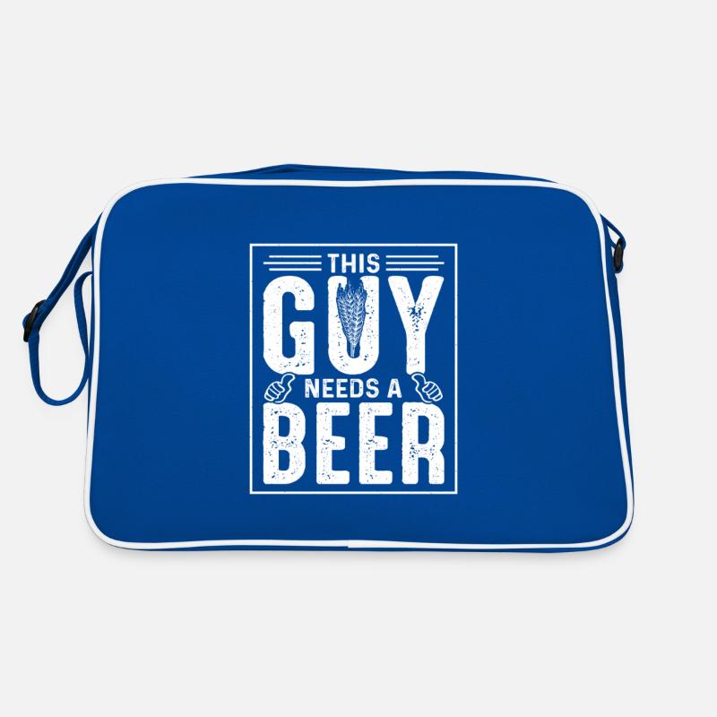 This Guy Needs A Beer Retro Tasche