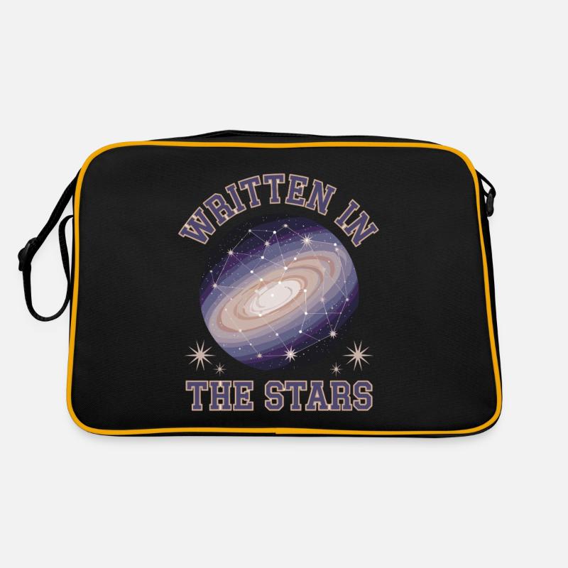Écrit dans les étoiles La galaxie Design Dans L’univers Sac Retro