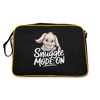Cuddle Alarm : Mode câlin sur Cute - Sac Retro - noir/or - Dos