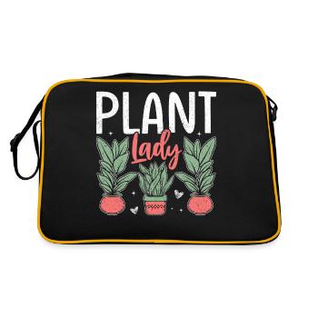 Dame des plantes - Sac Retro - noir/or - Dos