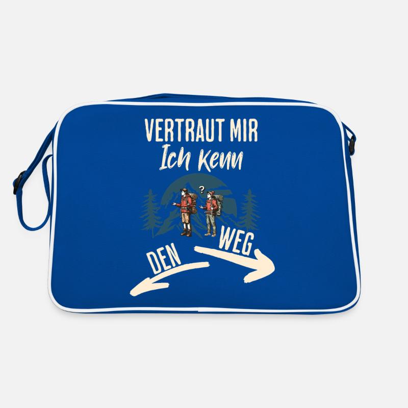 Wandern Retro Tasche