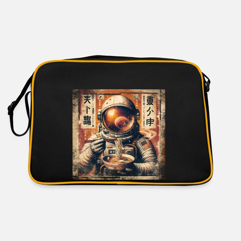 Astronaut Ramen Retro Tasche