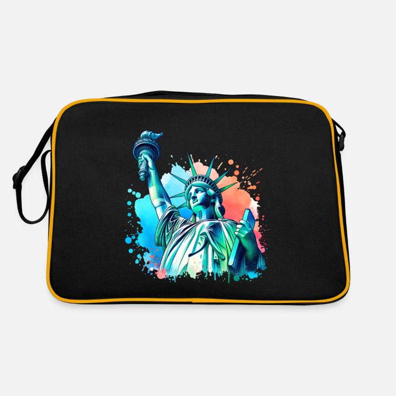 Freiheitsstatue Retro Tasche