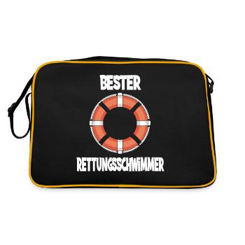 Bouée de sauvetage Best Lifeguard - Sac Retro - noir/or - Dos