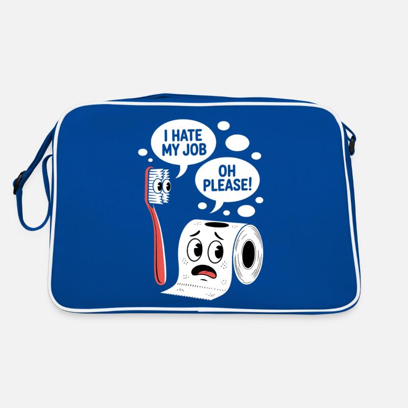 Funny Comic Saying Sarcastic Funny Retro Bag