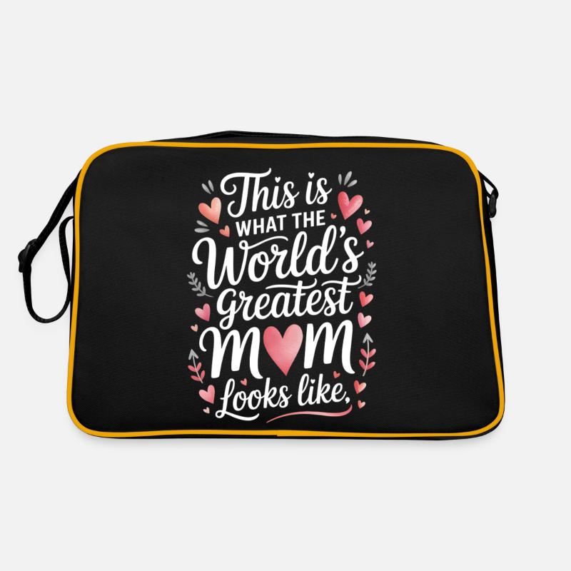 Mama Spruch Liebe Mutter Lustig Mom Retro Tasche