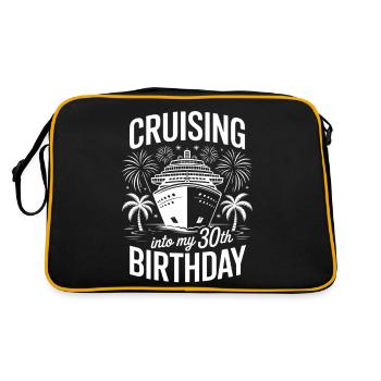 Croisière 30e anniversaire Dicton - Sac Retro - noir/or - Dos
