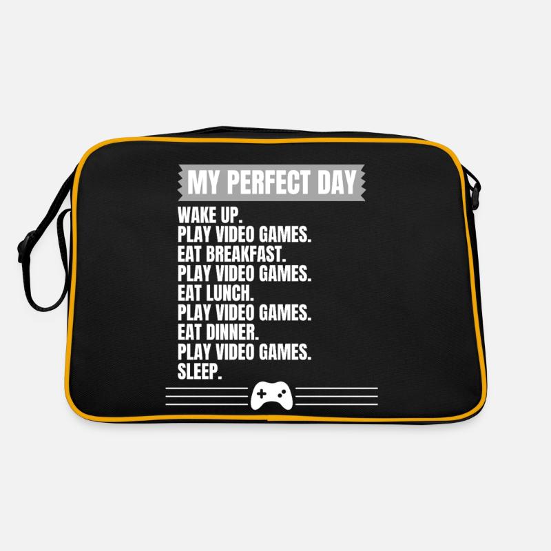 Conception de jeux pour les fans de jeux Sac Retro