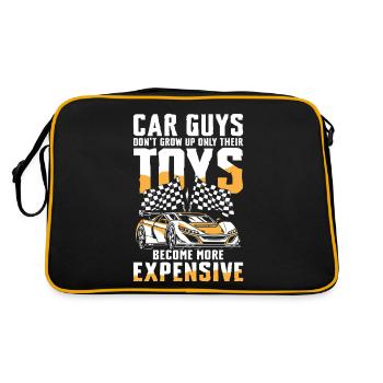 Les jouets pour les amateurs de voitures ne font que devenir plus chers - Sac Retro - noir/or - Dos