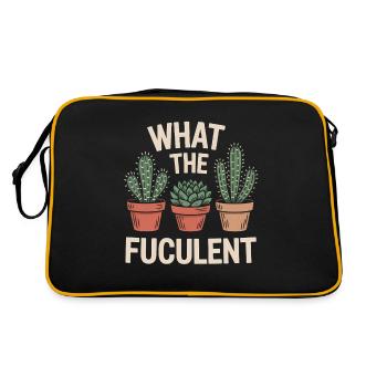 Qu’est-ce que le Fucculent - Sac Retro - noir/or - Dos