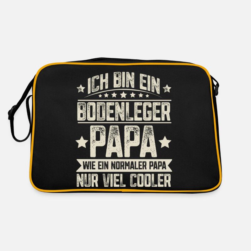 Bodenleger Papa Retro Tasche