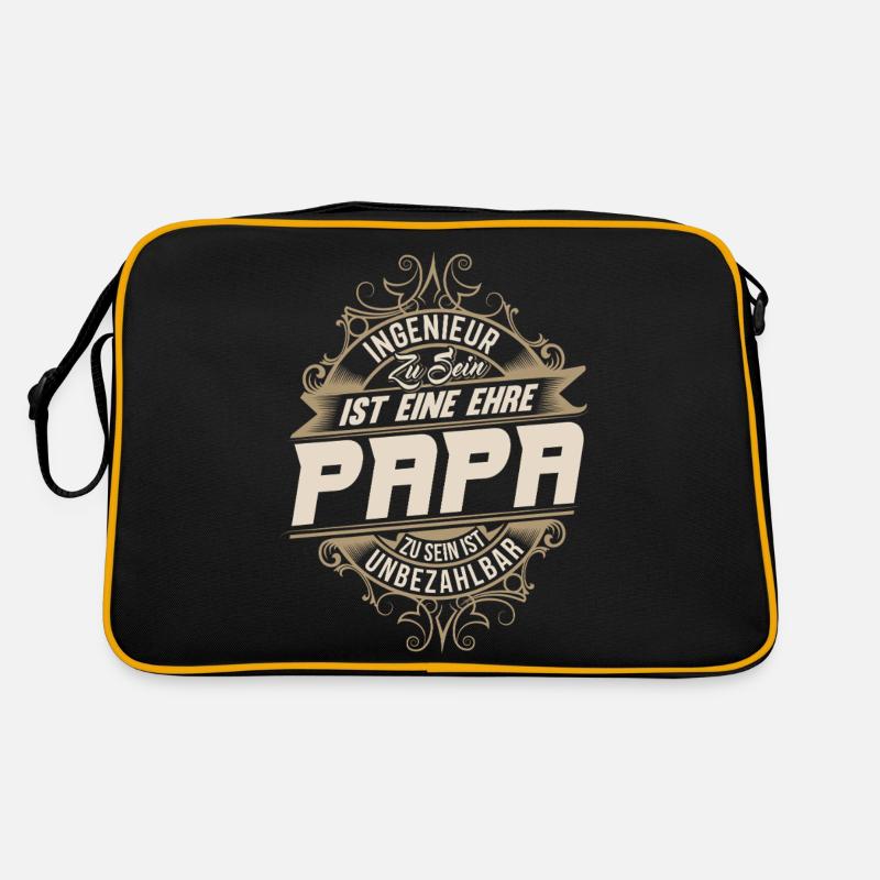 Ingenieur Papa Retro Tasche