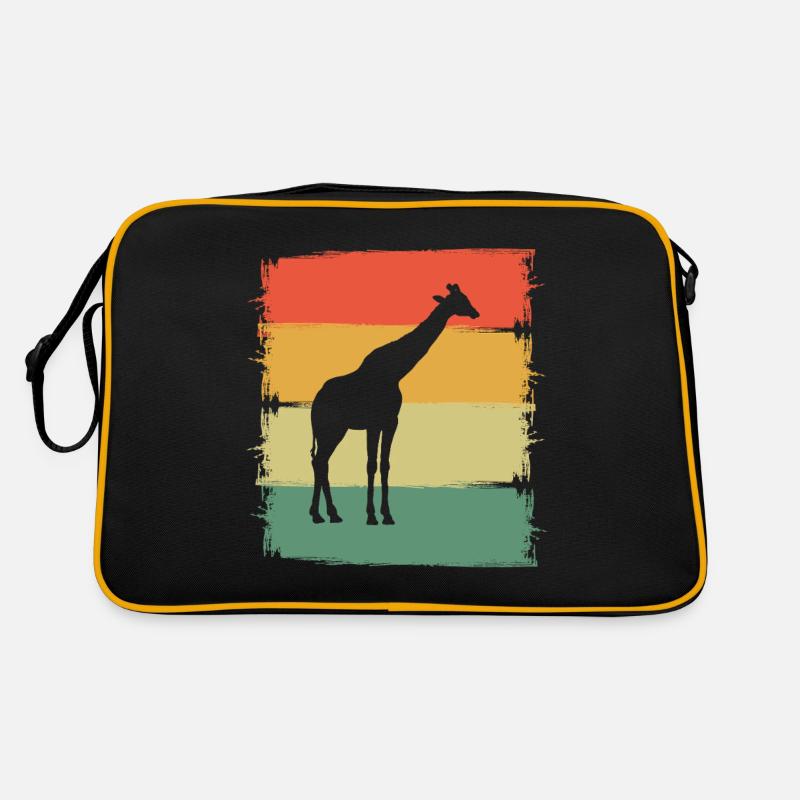Giraffe Retro Tasche
