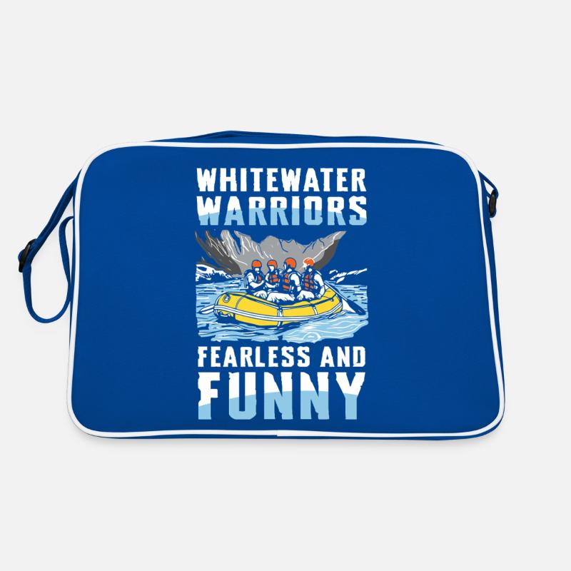 Whitewater Warriors : Rafting intrépide et amusant Sac Retro