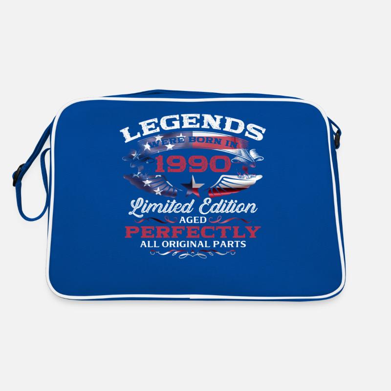 35. Geburtstag Geschenk Mann Original 1990 Retro Tasche