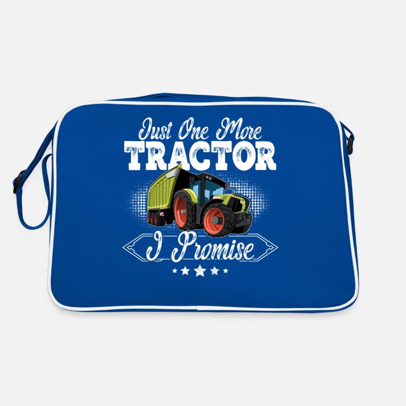 Tractor Farmer Retro Bag