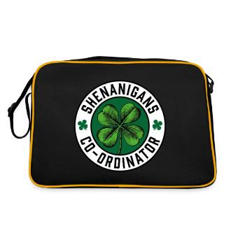 Shenanigans Coordinator - Retro Bag - black/gold - Back