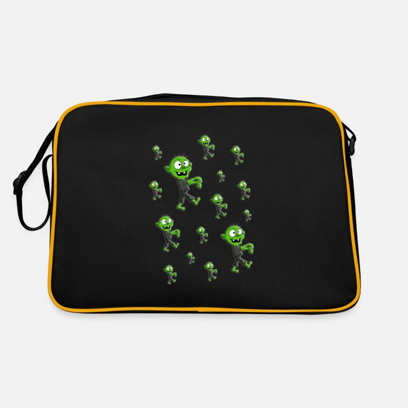 ZOMBIES - ZOMBIE - HALLOWEEN Retro Tasche