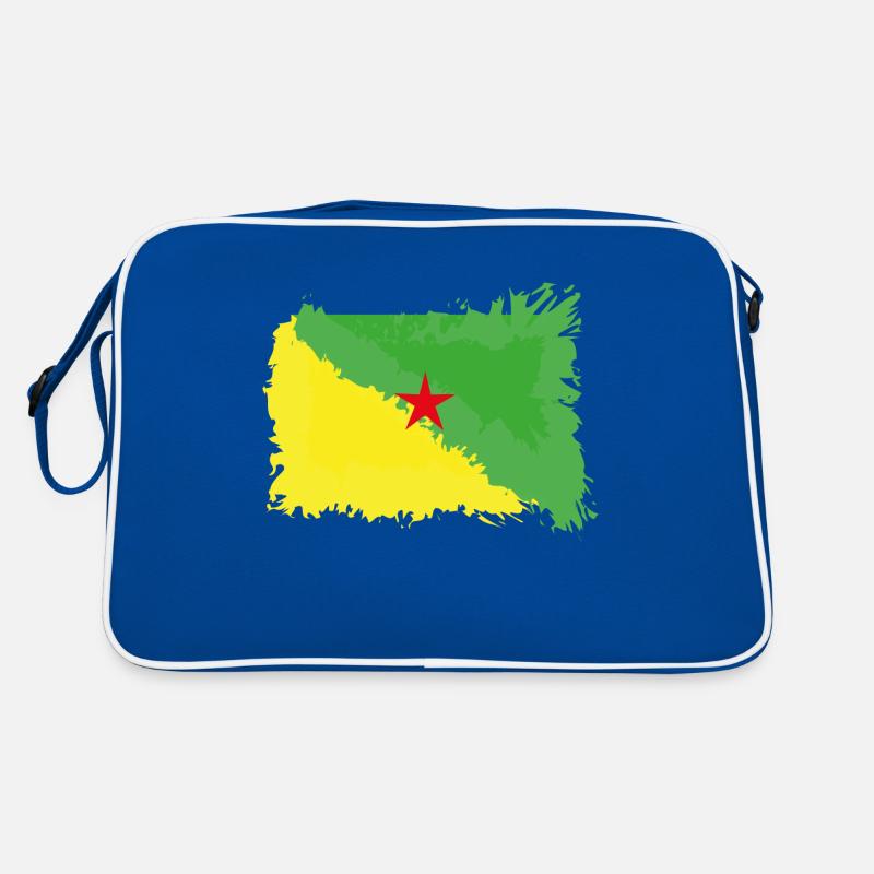 Drapeau Guyane Sac Retro